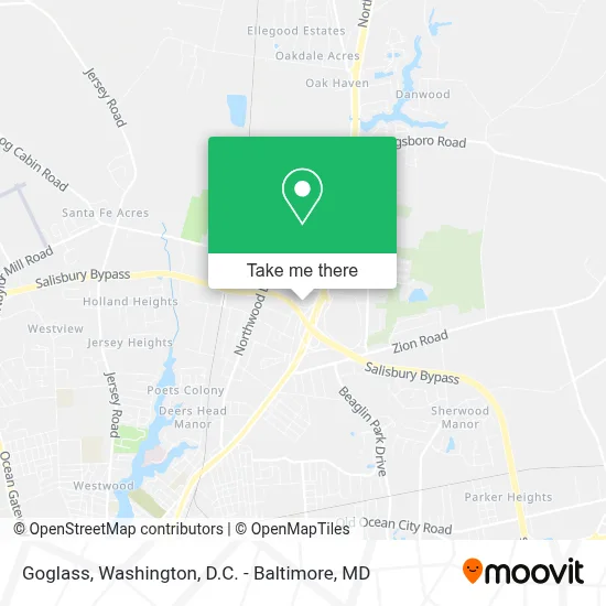 Goglass map