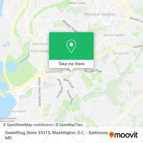 Sweetfrog Store 35315 map