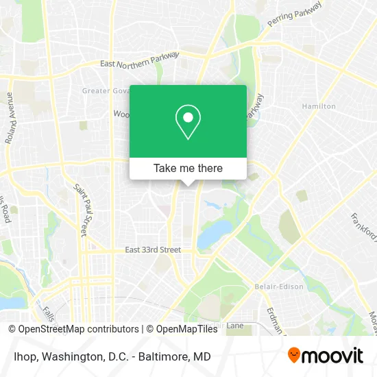 Ihop map