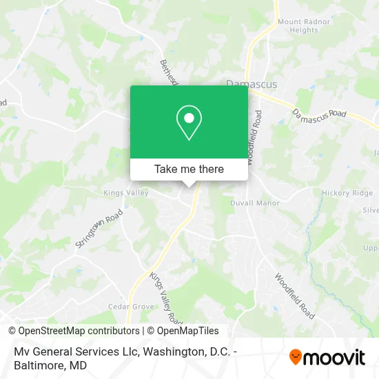 Mv General Services Llc map