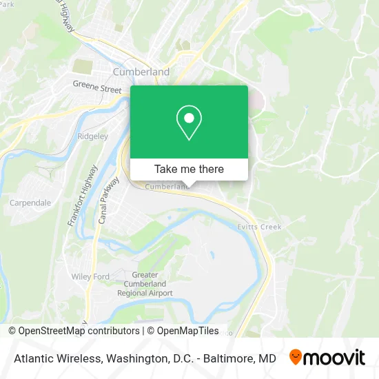 Atlantic Wireless map