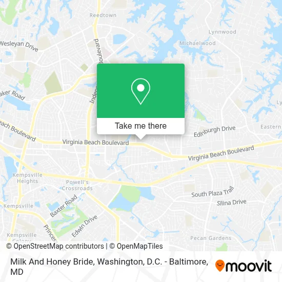 Milk And Honey Bride map