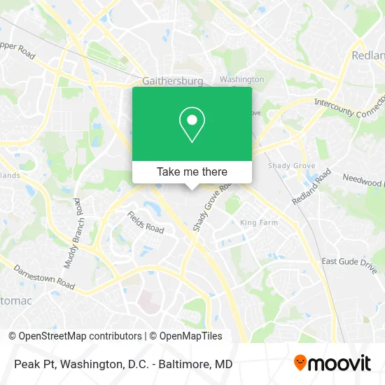 Peak Pt map