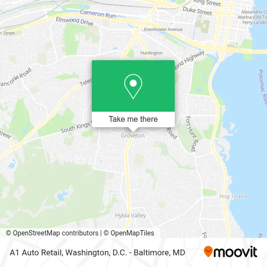 A1 Auto Retail map
