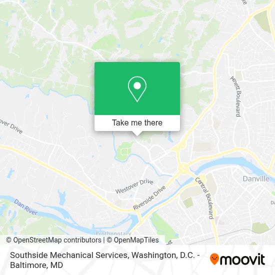 Southside Mechanical Services map