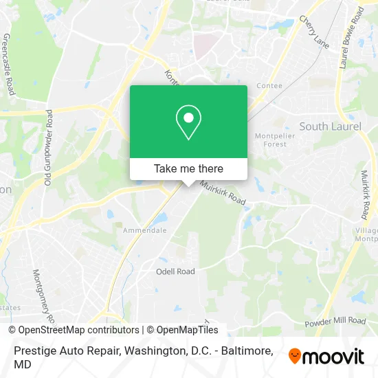 Prestige Auto Repair map