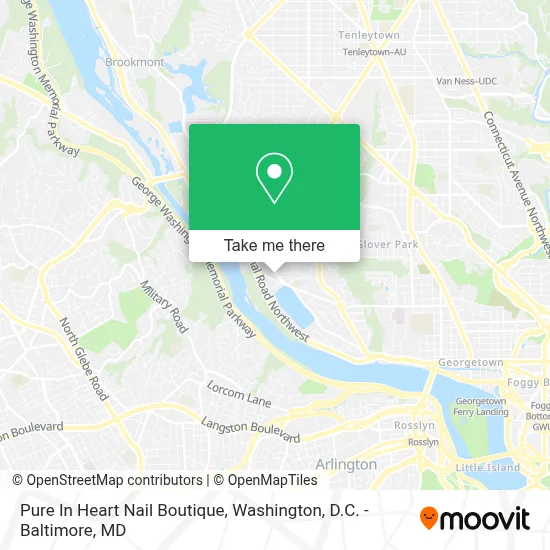 Pure In Heart Nail Boutique map