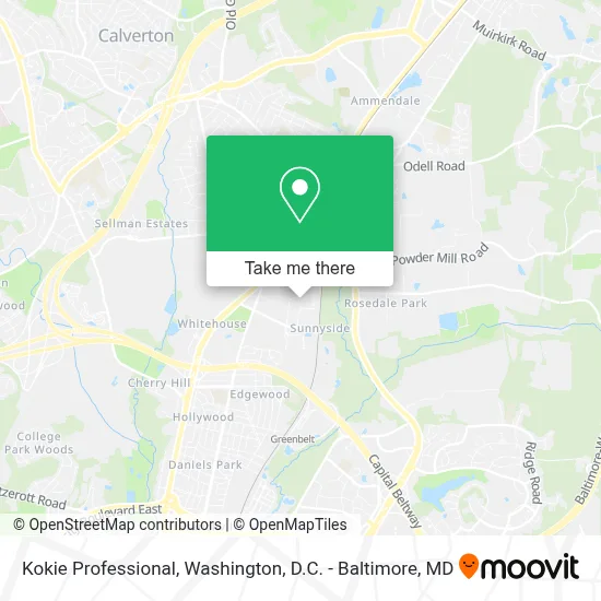 Kokie Professional map