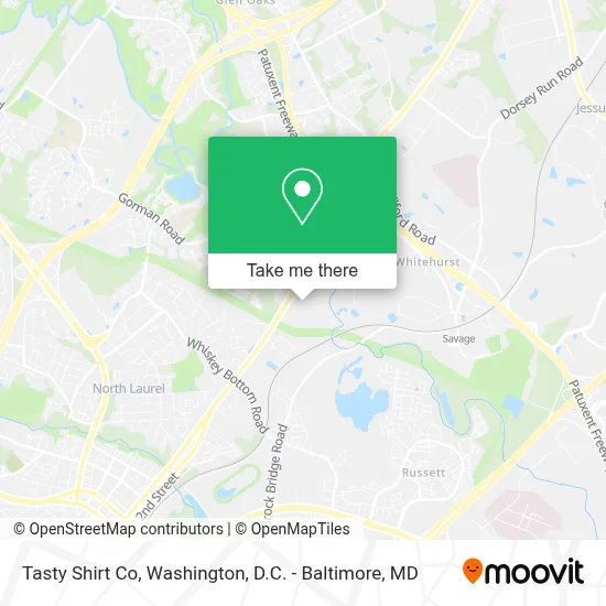 Tasty Shirt Co map