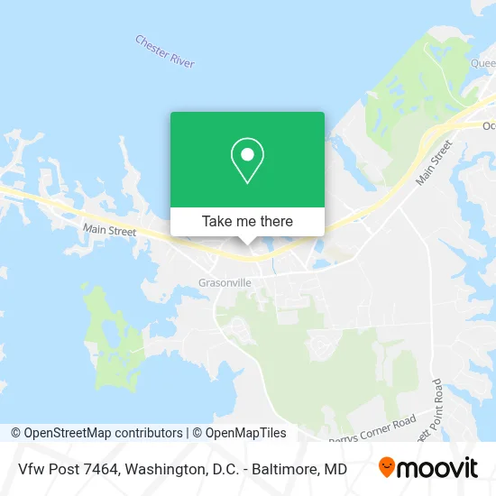 Vfw Post 7464 map