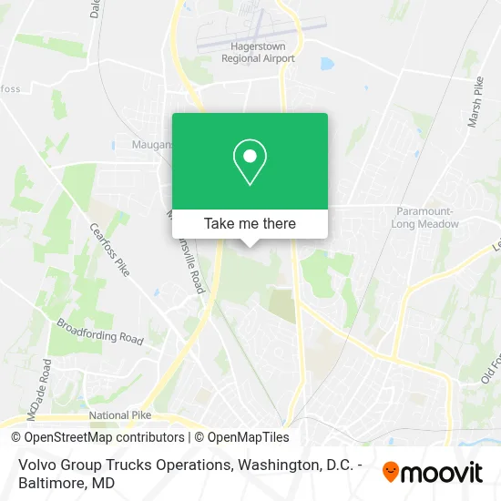 Volvo Group Trucks Operations map