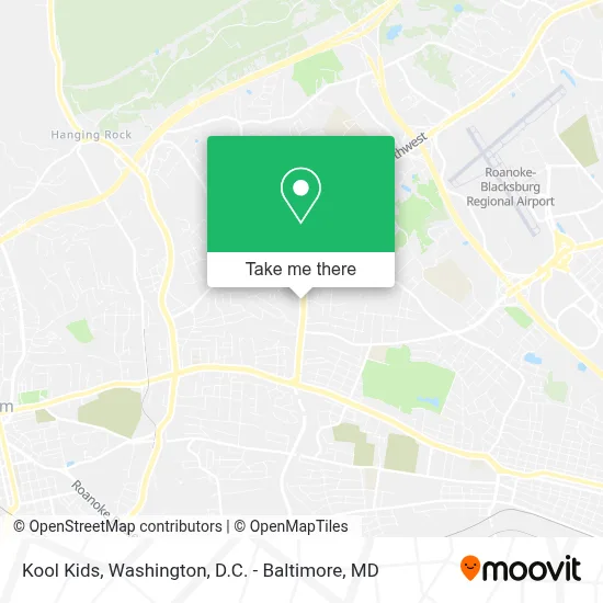 Kool Kids map