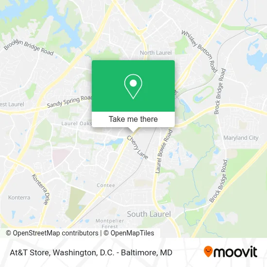 At&T Store map