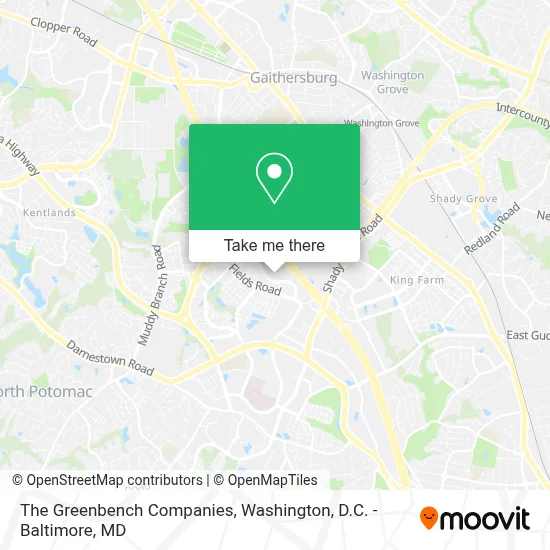 The Greenbench Companies map
