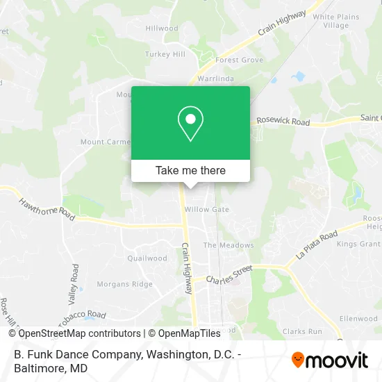 B. Funk Dance Company map