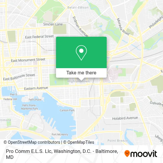 Pro Comm E.L.S. Llc map