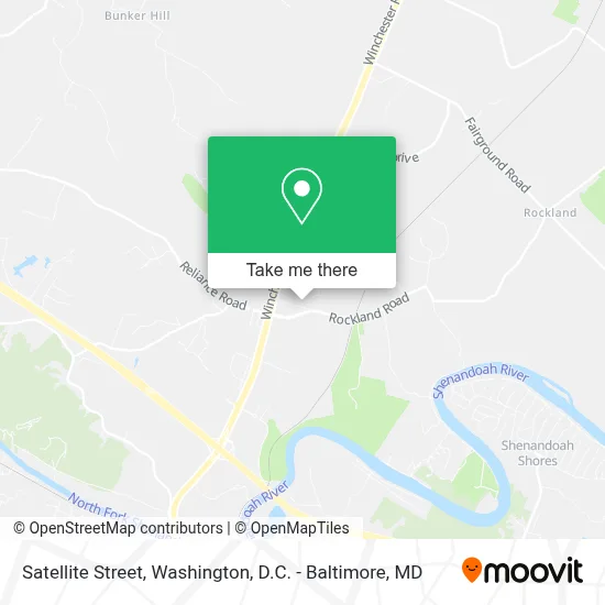 Via Satellite map