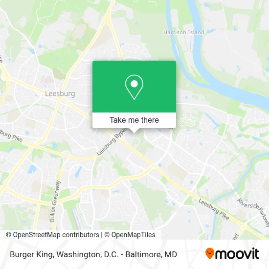 Burger King map