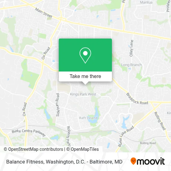 Balance Fitness map