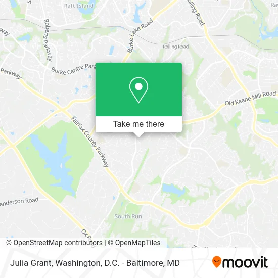 Julia Grant map