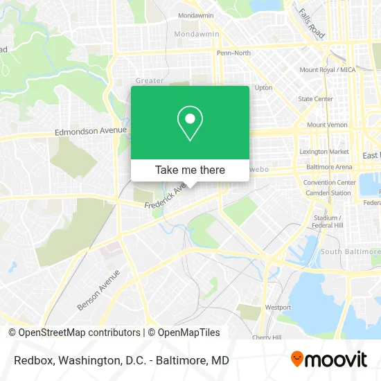 Redbox map