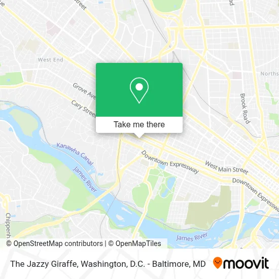 The Jazzy Giraffe map
