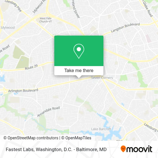 Fastest Labs map