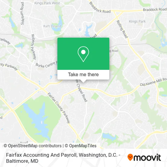Fairfax Accounting And Payroll map