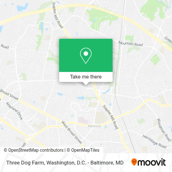 Three Dog Farm map