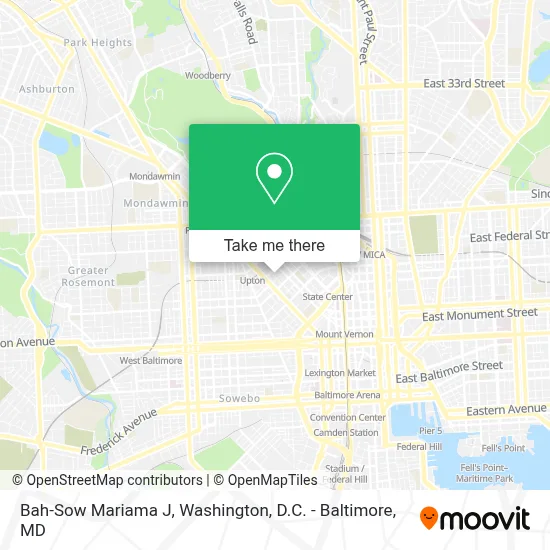 Bah-Sow Mariama J map