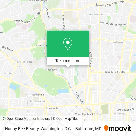 Hunny Bee Beauty map