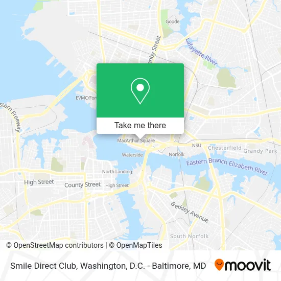 Smile Direct Club map