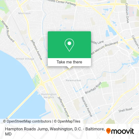 Hampton Roads Jump map