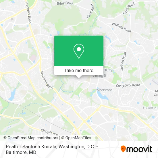 Realtor Santosh Koirala map