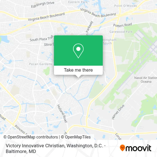 Victory Innovative Christian map