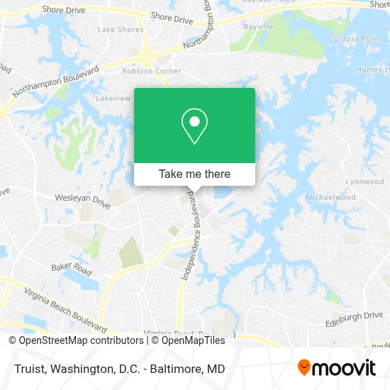 Truist map