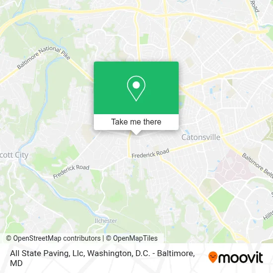 All State Paving, Llc map