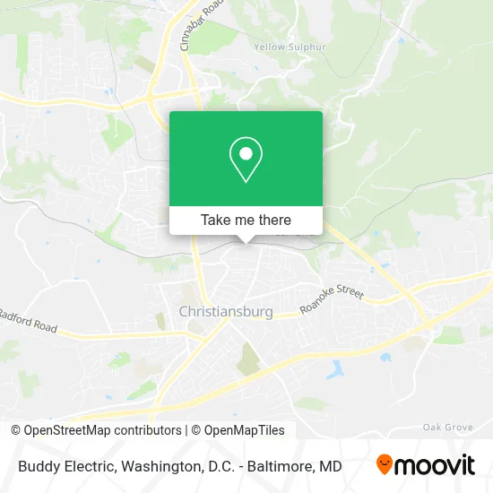 Buddy Electric map