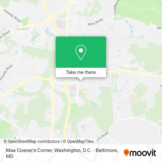 Maa Cosner's Corner map