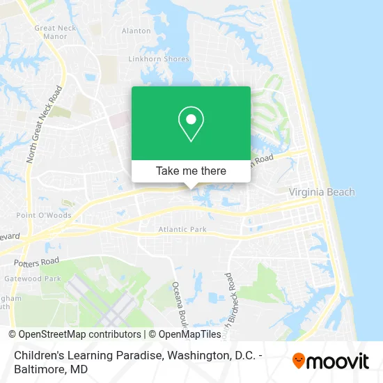 Children's Learning Paradise map