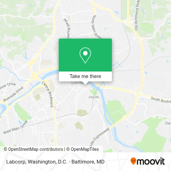 Labcorp map