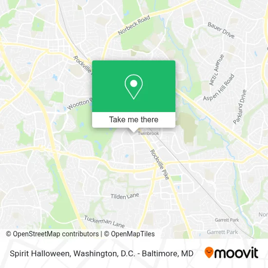Spirit Halloween map