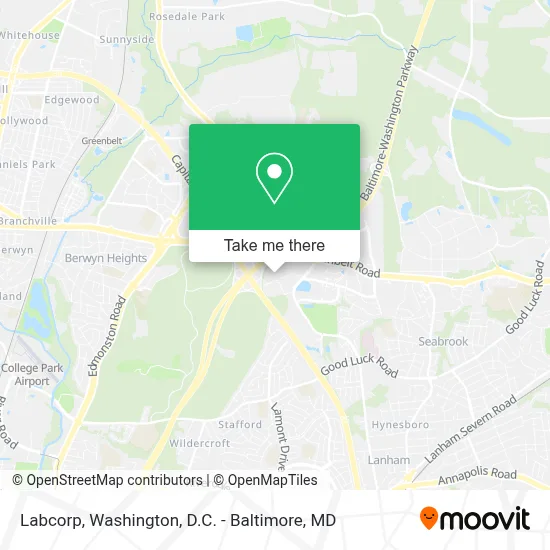 Labcorp map