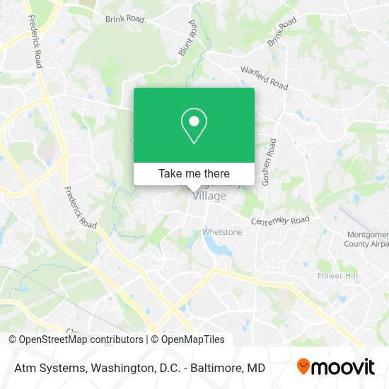 Atm Systems map