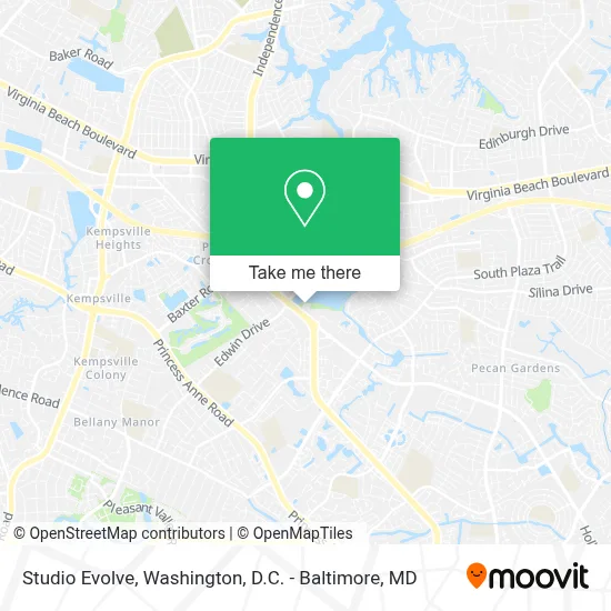 Studio Evolve map