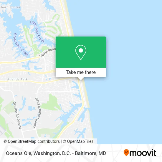 Oceans Ole map
