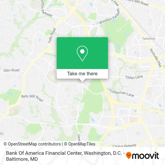 Bank Of America Financial Center map