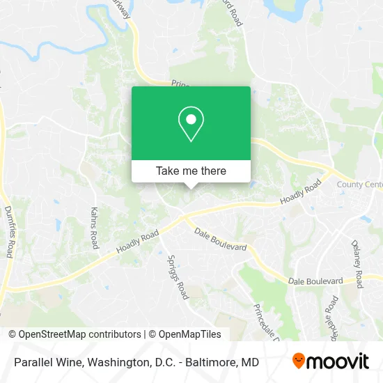 Parallel Wine map