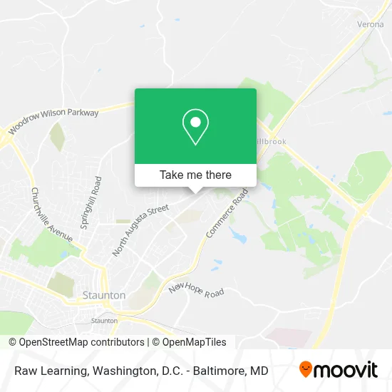 Raw Learning map