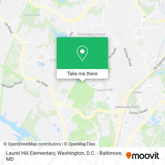 Laurel Hill Elementary map